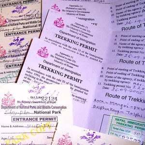 visas and permits nepal trek