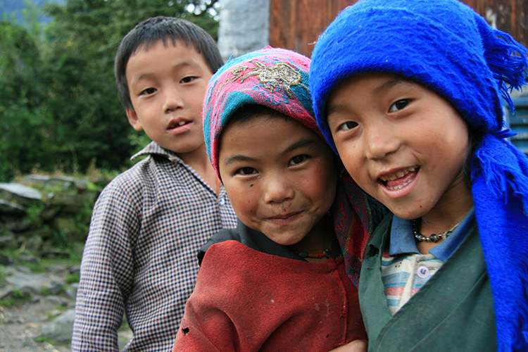 GHT East Nepal Kids in Hongon