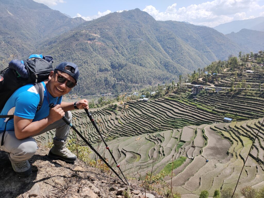 My third guide Pasang displays typical Sherpa personality 2